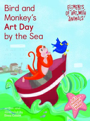 cover image of Bird and Monkey's Art Day by the Sea